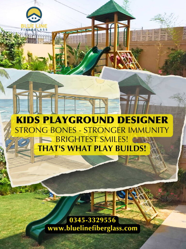 Kids Playground Designer in Karachi Strong bones Stronger immunity Brightest smiles Thats what play builds